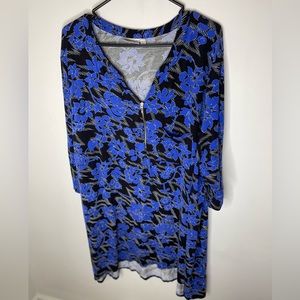 NWOT AVENUE BLOUSE 3/4 SLEEVE SIZE 30 32